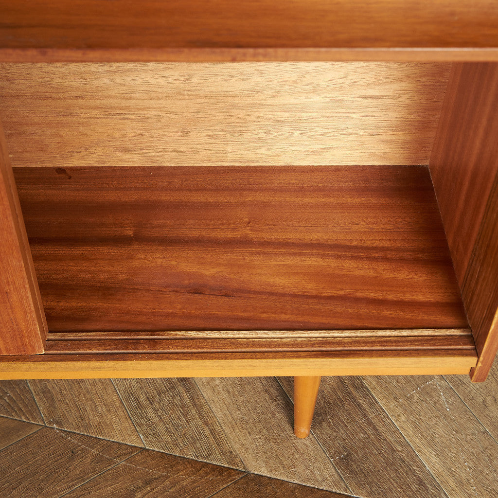British Vintage Glass Cabinet #80383