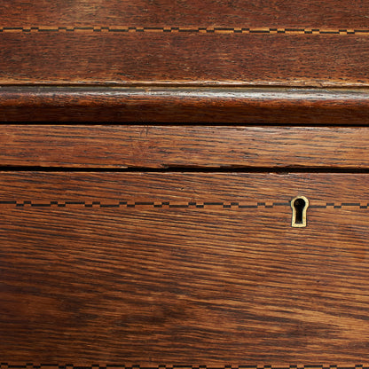British Antique Bureau Bookcase #78934