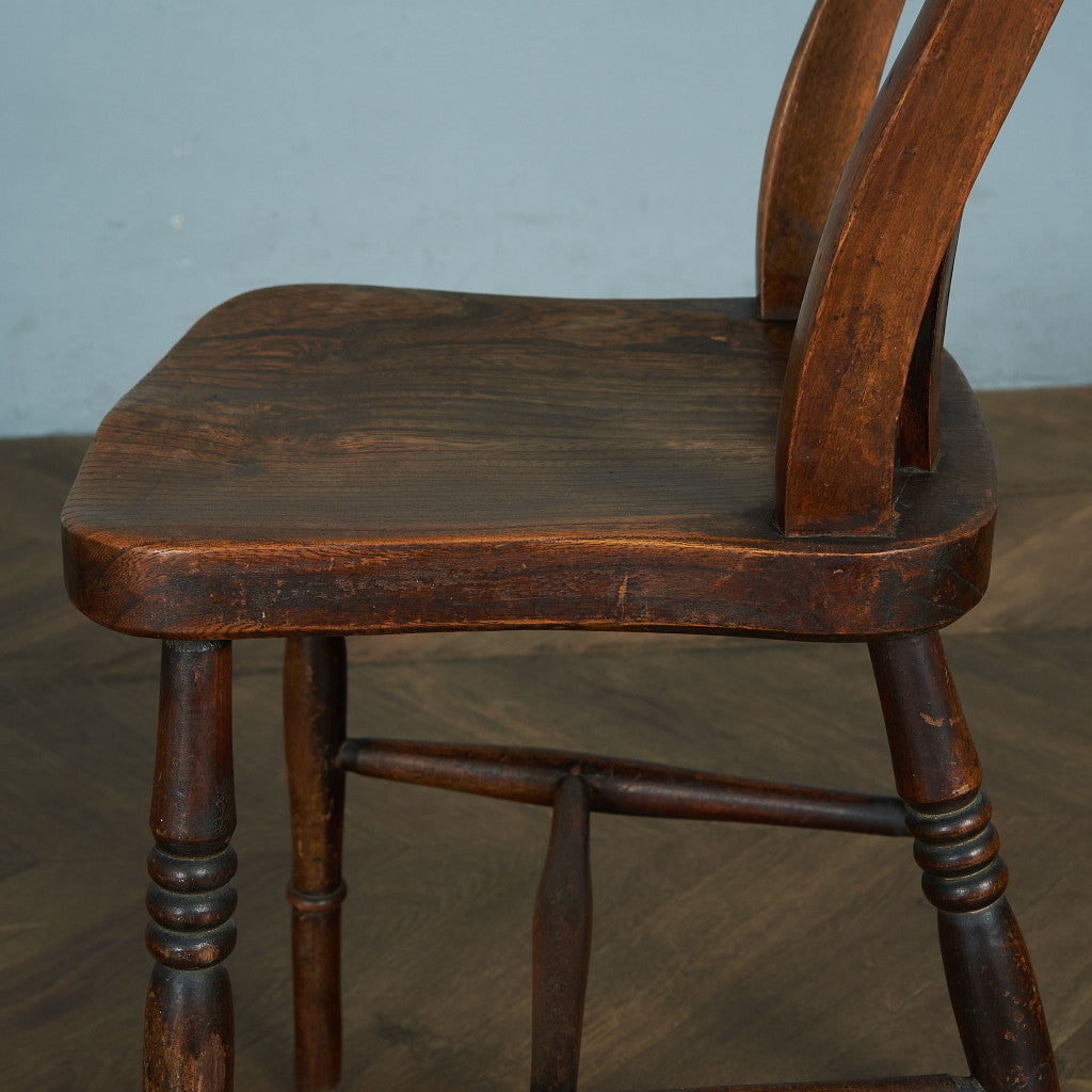 British antique kitchen chair #66129