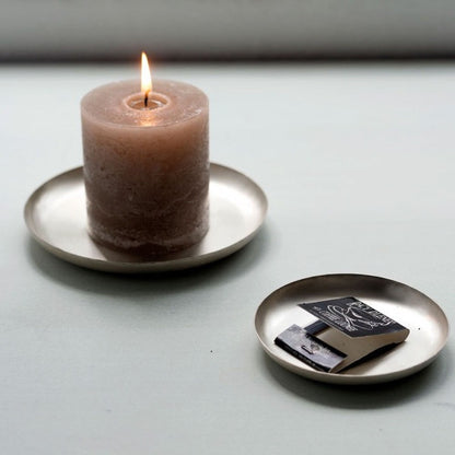 SILVER PLATED PLATE ROUND / S