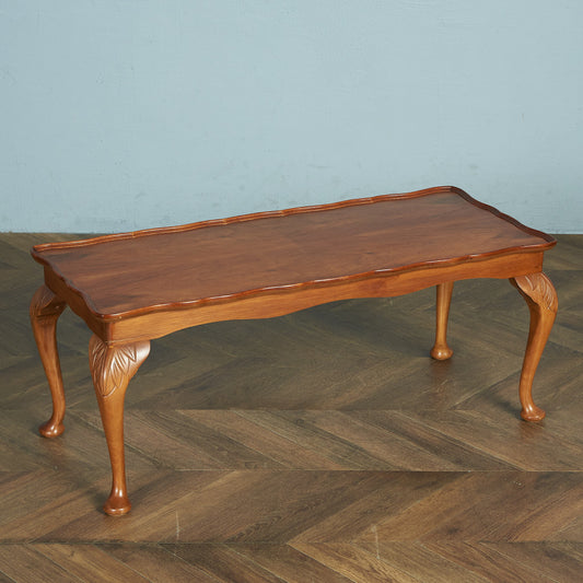 British classic walnut center table #79417