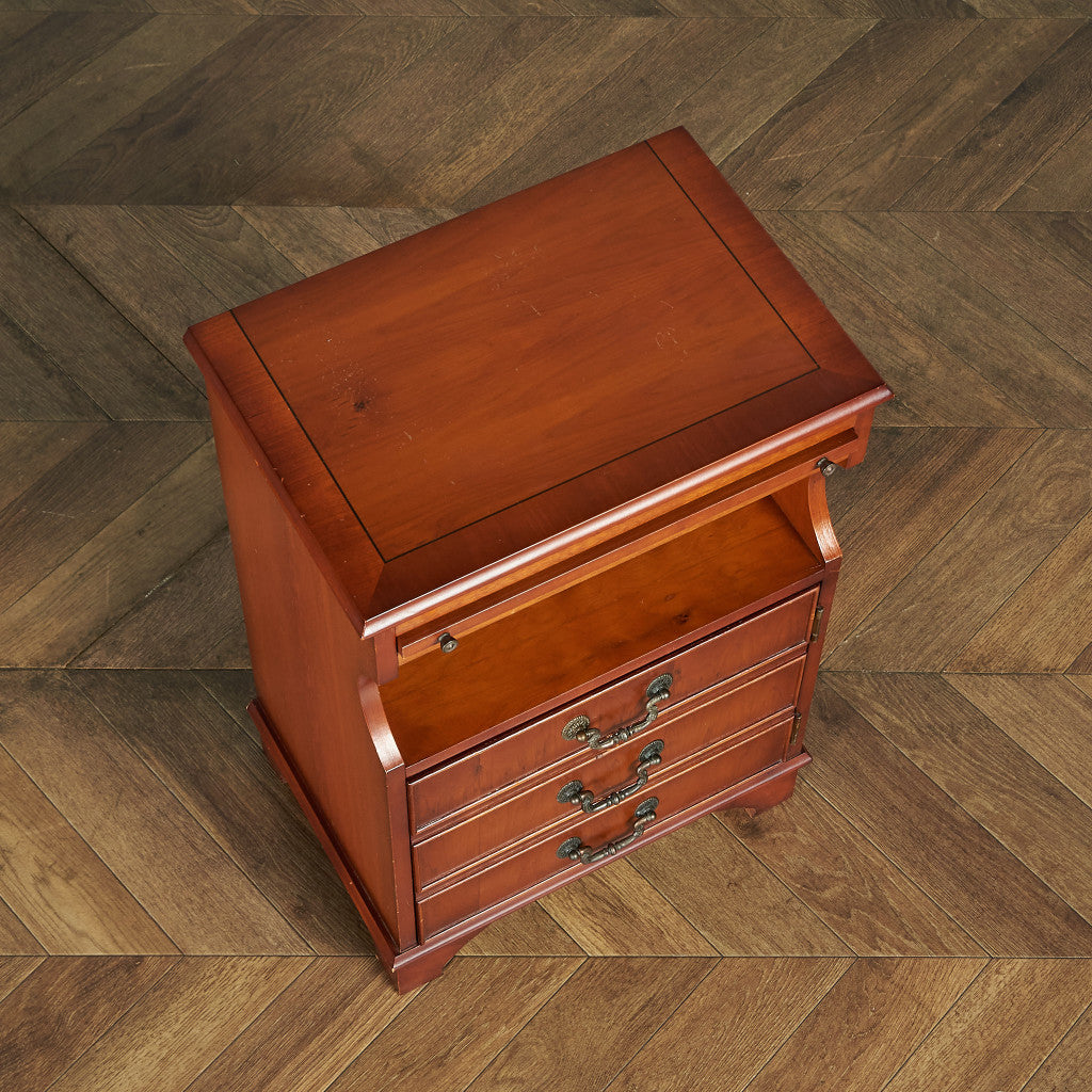 British classic side cabinet with sliding top #82103