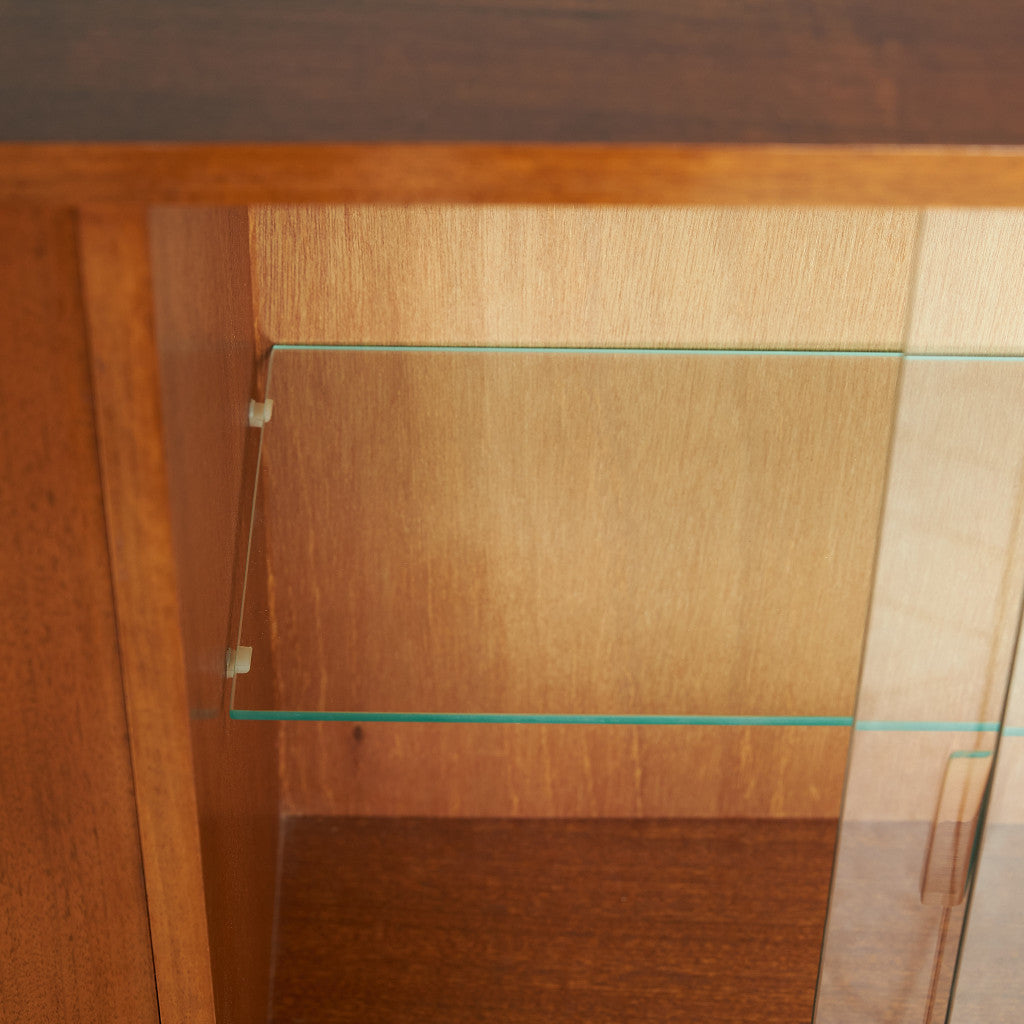 British Vintage Glass Cabinet #80440