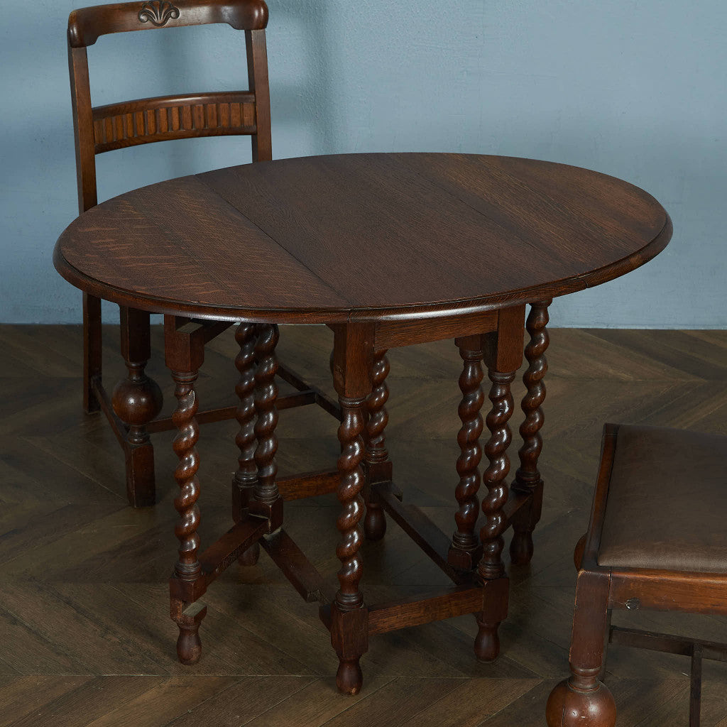 British Classic Drop Leaf Gateleg Table #83668