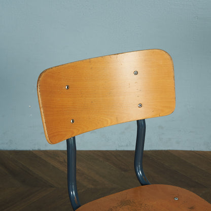 Lecluyse la toupie vintage school chair #74884