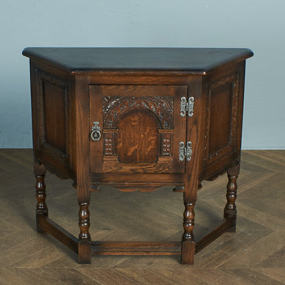 WOOD BROS Oak Cabinet #77405