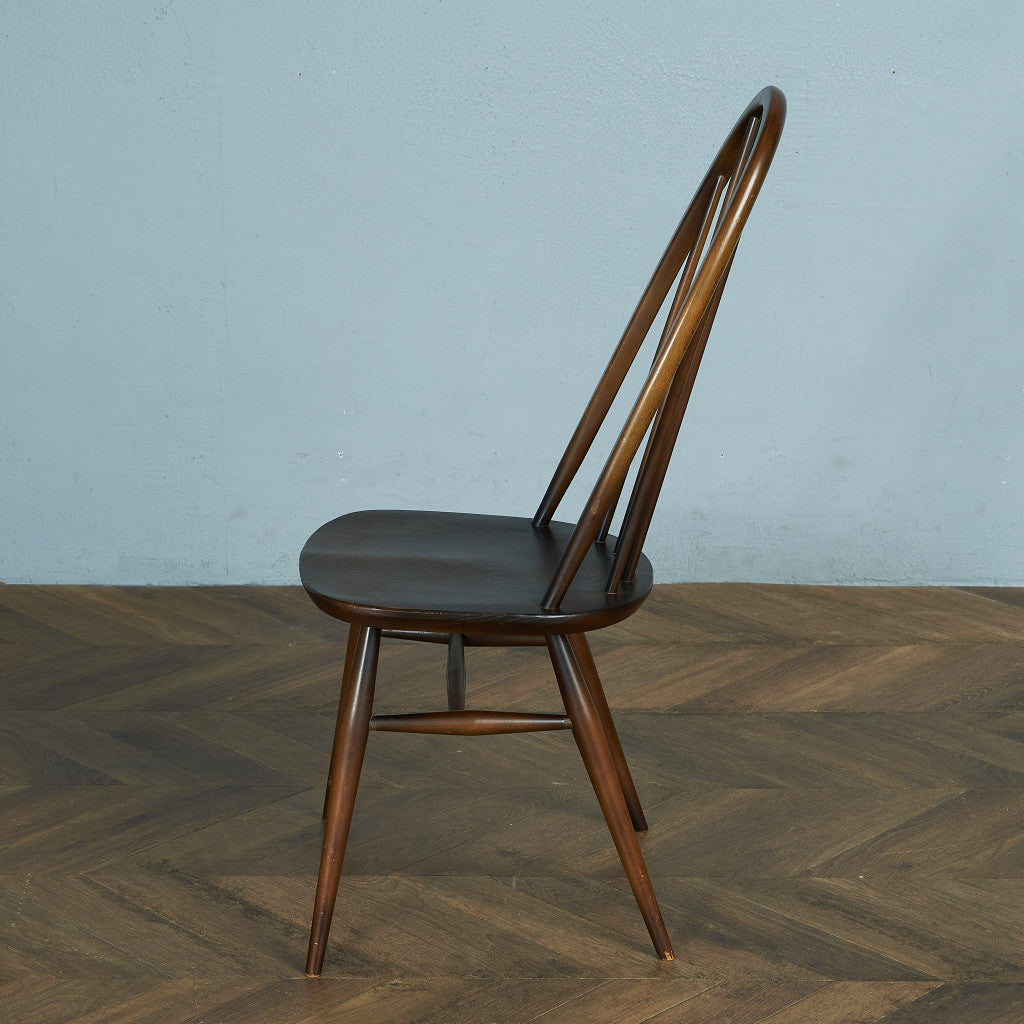 ERCOL Vintage Quaker Chair / Blue Label #73952