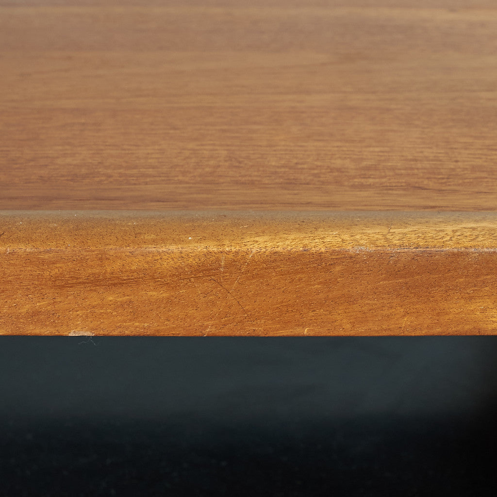 ヴィンテージ スモークガラストップ コーヒーテーブル