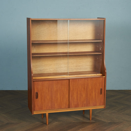 British Vintage Glass Cabinet #80383