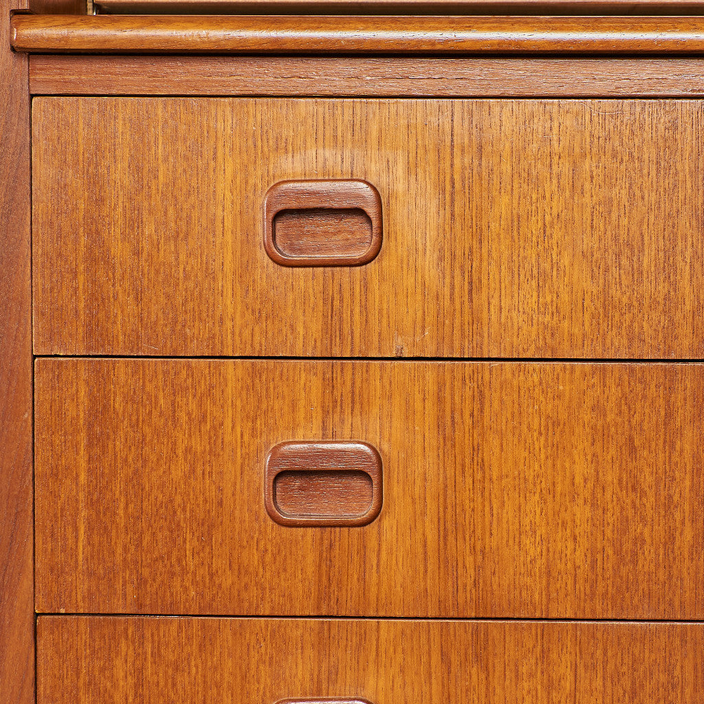 Markaryds Mobelindustri Vintage Roll Top Writing Bureau #79401
