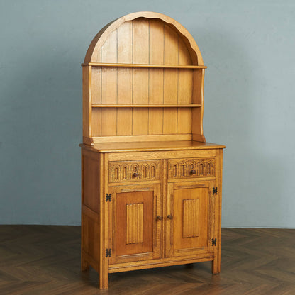 British Oak Welsh Dresser/Cupboard #84628