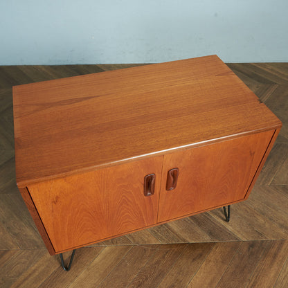 G-PLAN Fresco Side Cabinet / Custom Iron Hairpin Legs #80368