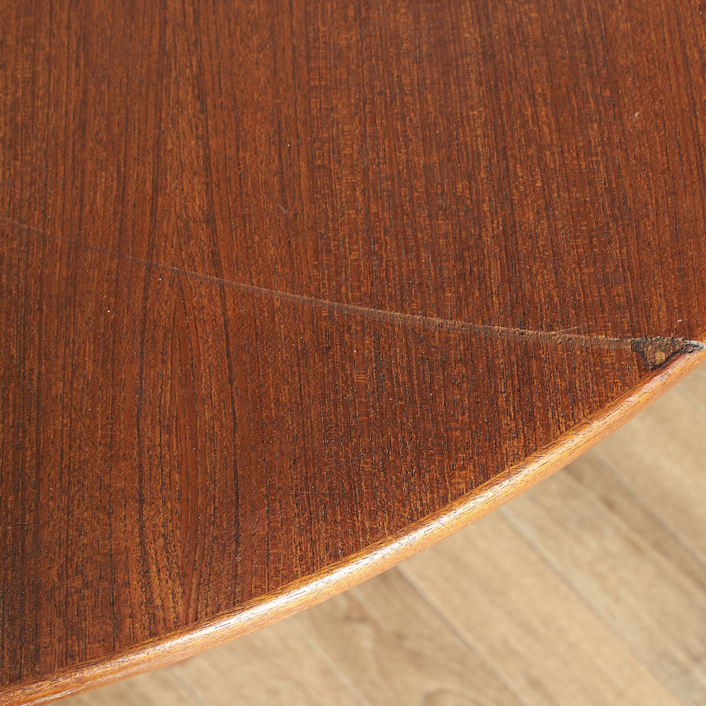 英国ヴィンテージ エクステンション ラウンドダイニングテーブル