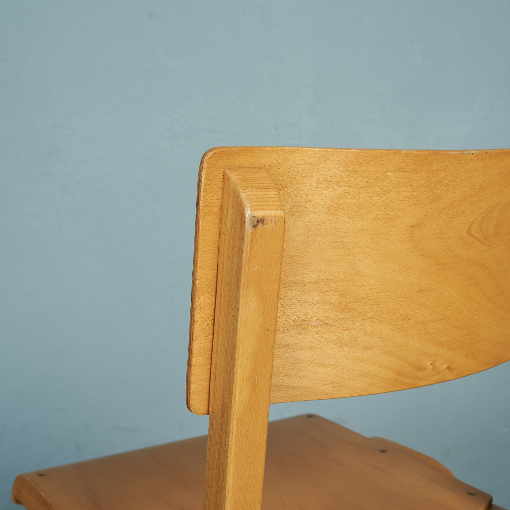 ヴィンテージ スタッキングスクールチェア