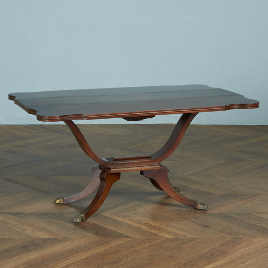 Classic British Regency Style Drop Leaf Center Table #81909