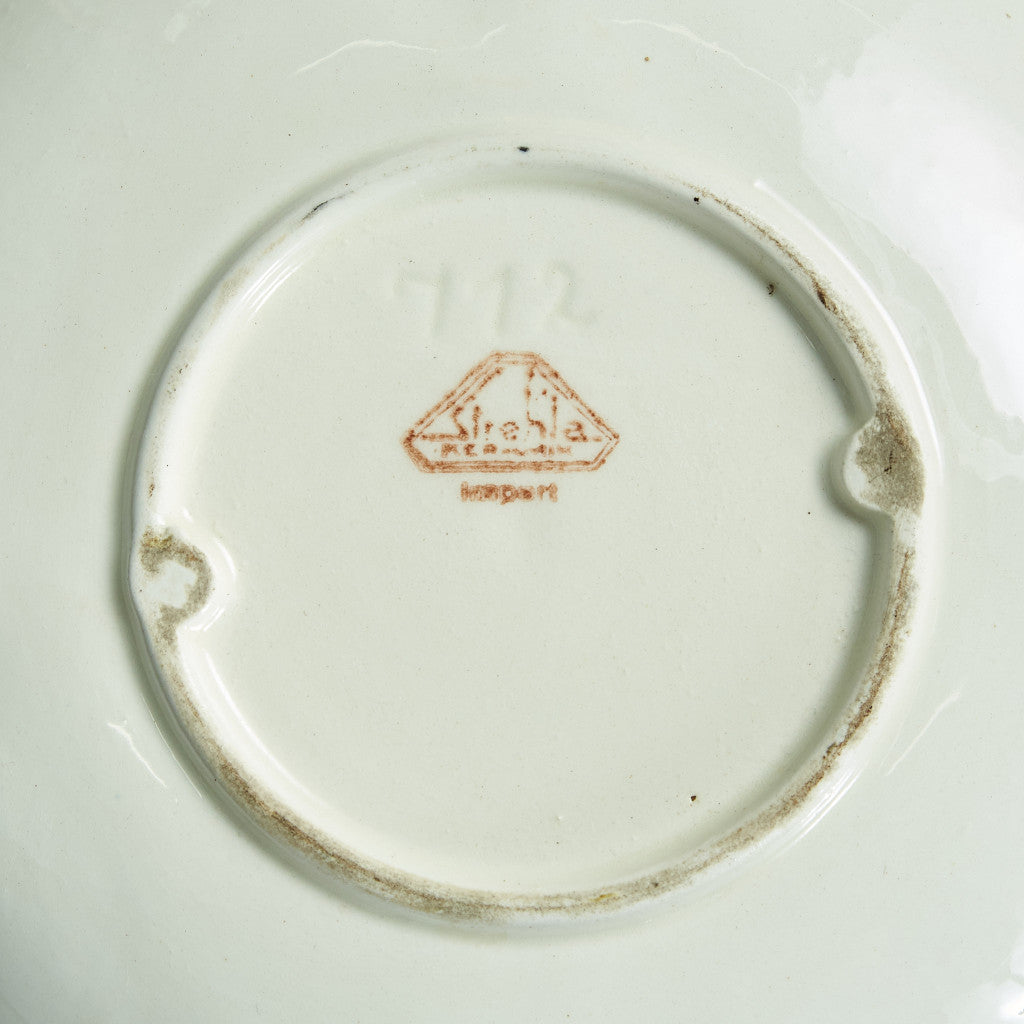 Strehla German Art Pottery Plate #81987