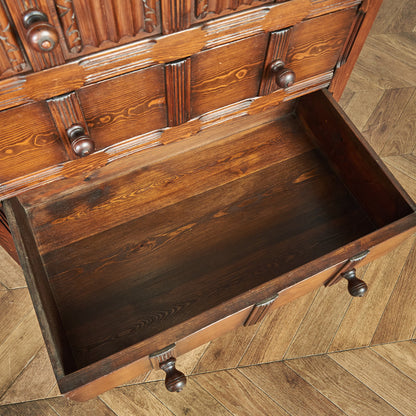 ERCOL Old Colonial 4-Drawer Tall Chest #82102