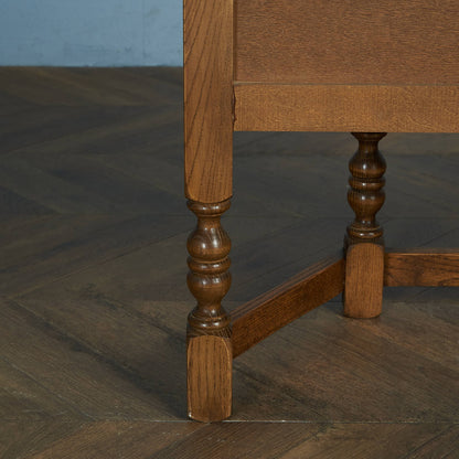 WOOD BROS Oak Cabinet #83651