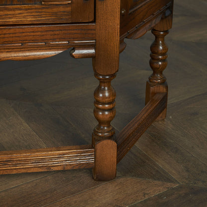 WOOD BROS Oak Cabinet #83651