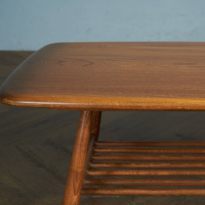 ERCOL アーコール ウィンザー コーヒーテーブル 459 / ラウンドゴールドラベル #83916