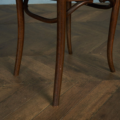 Antique British rattan side chair #81788