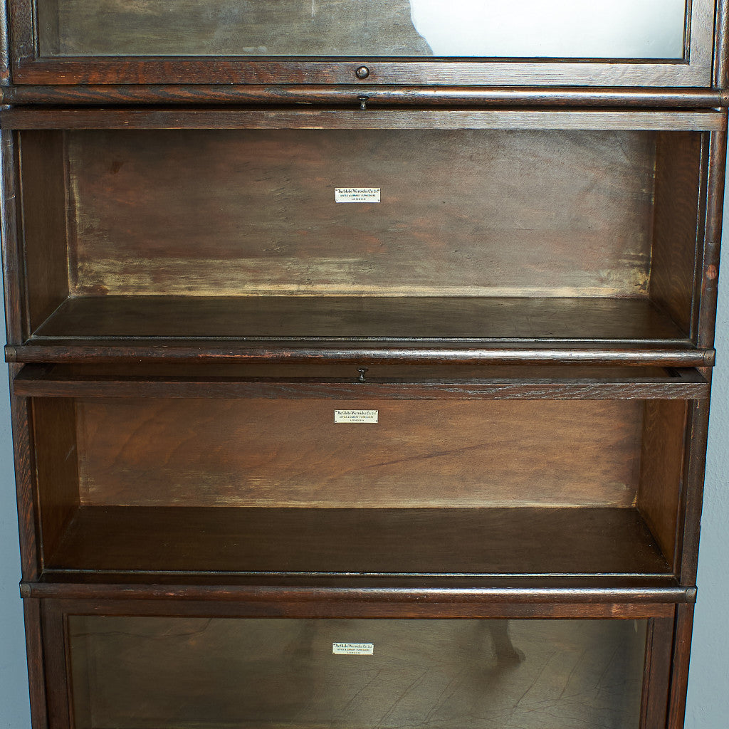 [67548][Globe Wernicke] Stackable bookcase