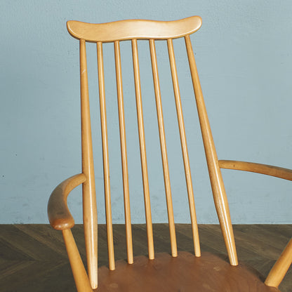 ERCOL Vintage Goldsmith Armchair / Blue Label #74496