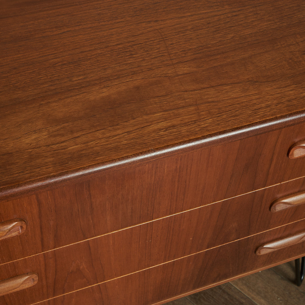 Jeep Lang G-PLAN Fresco 3-Drawer Chest/Custom Iron Legs #80360