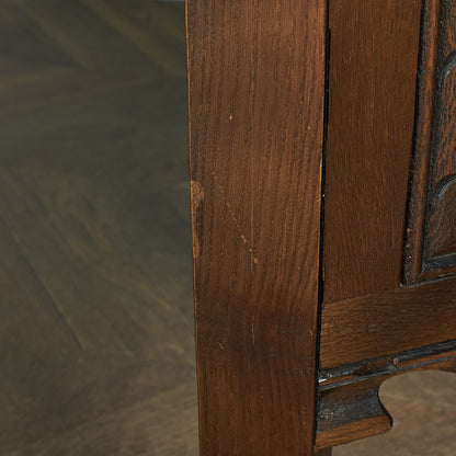 WOOD BROS Oak Cabinet #77405