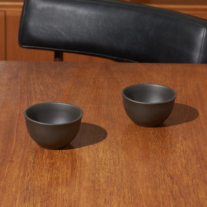 tokoname 湯呑 / Black 2個セット