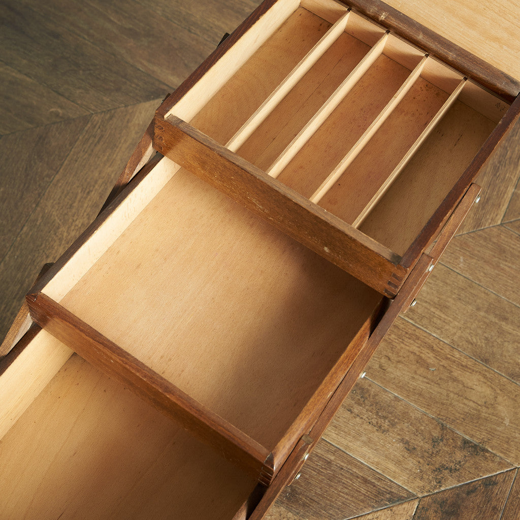 British Vintage Sewing Box #74734