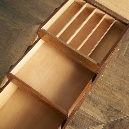 British Vintage Sewing Box #74734