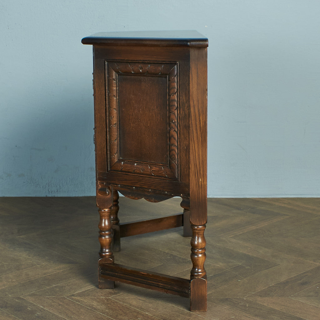 WOOD BROS Oak Cabinet #77405