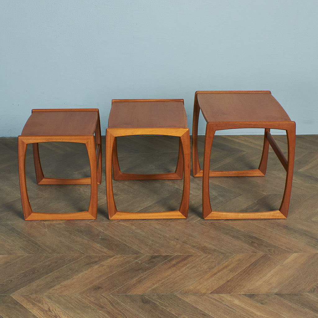 British Vintage Nesting Table #78226