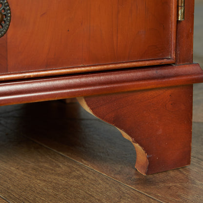 British classic side cabinet with sliding top #82103