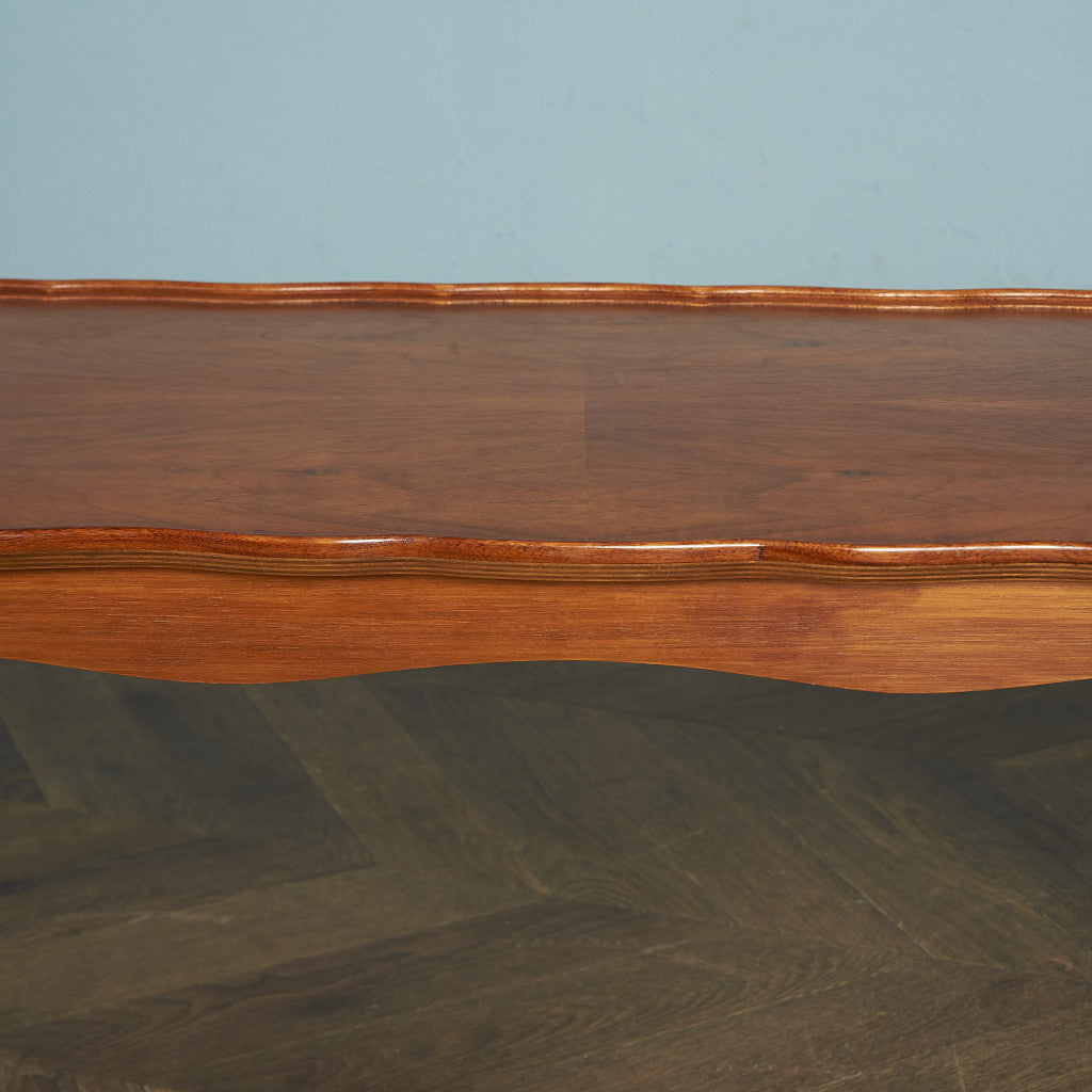 British classic walnut center table #79417