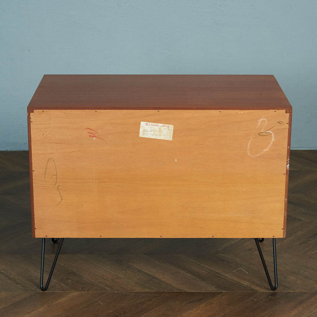 G-PLAN Fresco Side Cabinet / Custom Iron Hairpin Legs #80365