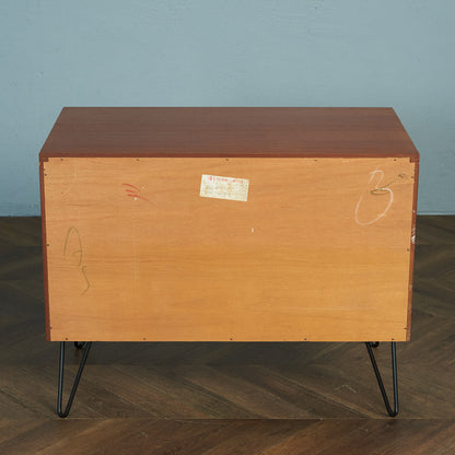G-PLAN Fresco Side Cabinet / Custom Iron Hairpin Legs #80365