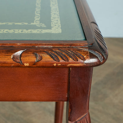 British classic glass top nesting table #78638
