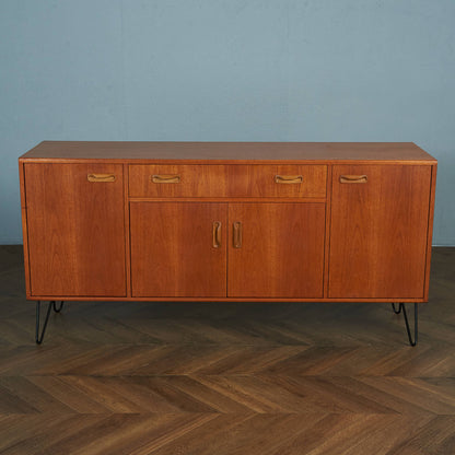 G-PLAN Fresco Vintage Sideboard / Custom Iron Hairpin Legs #83664