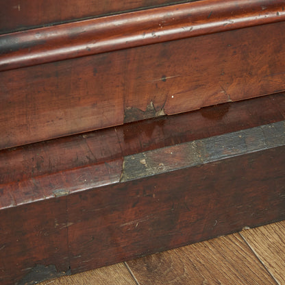 British classic walnut double-sided desk #81816