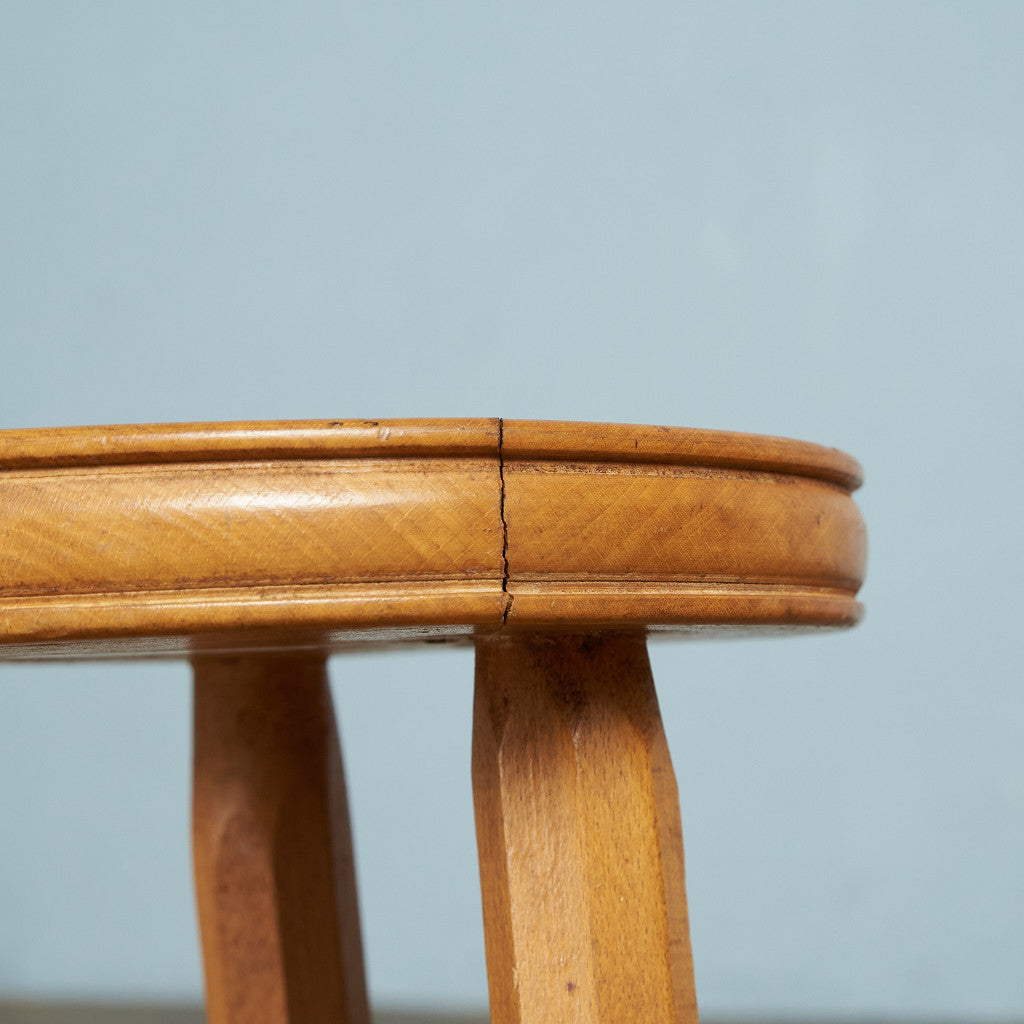 British antique milking stool #82037