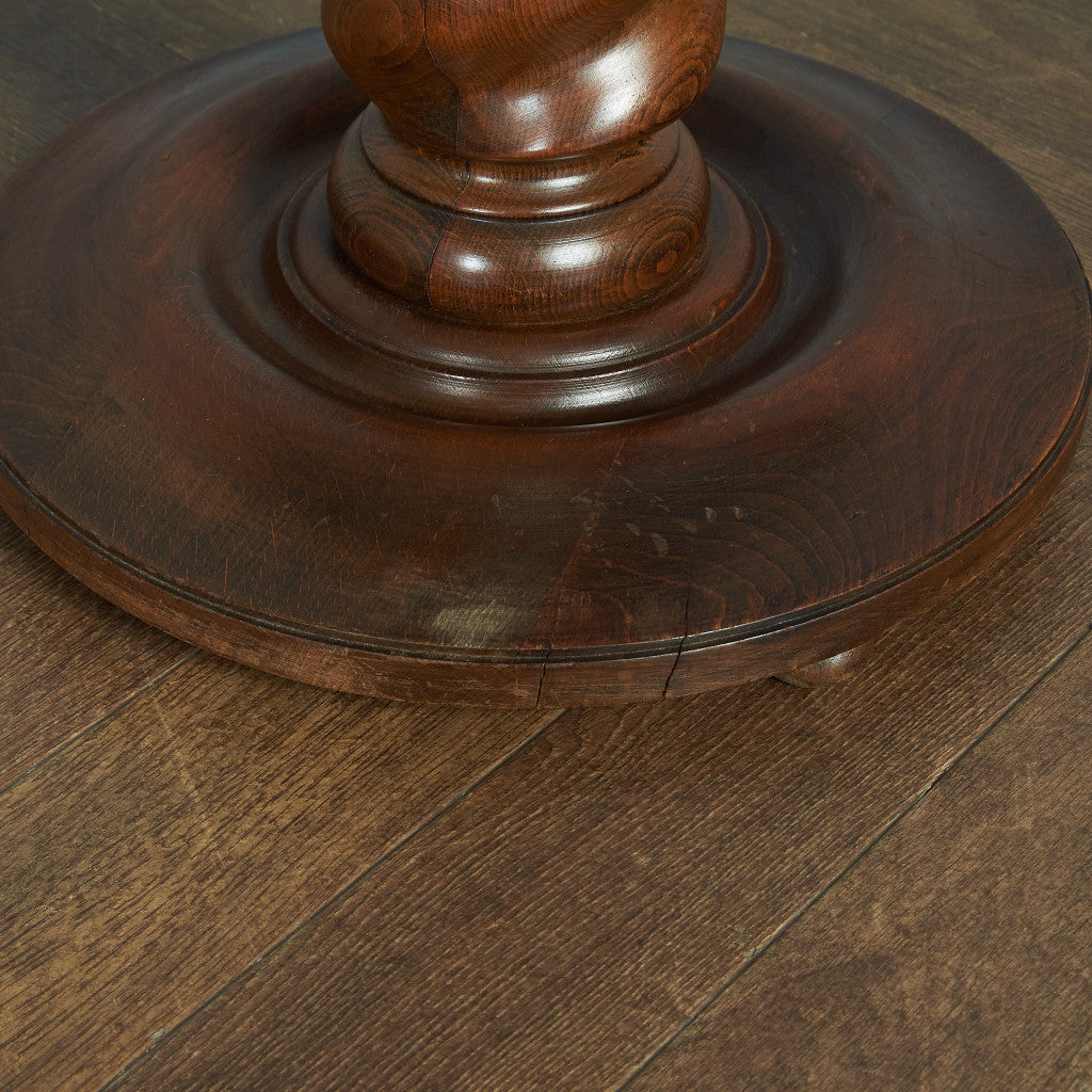 British Classic Burly Twist Leg Side Table #81725