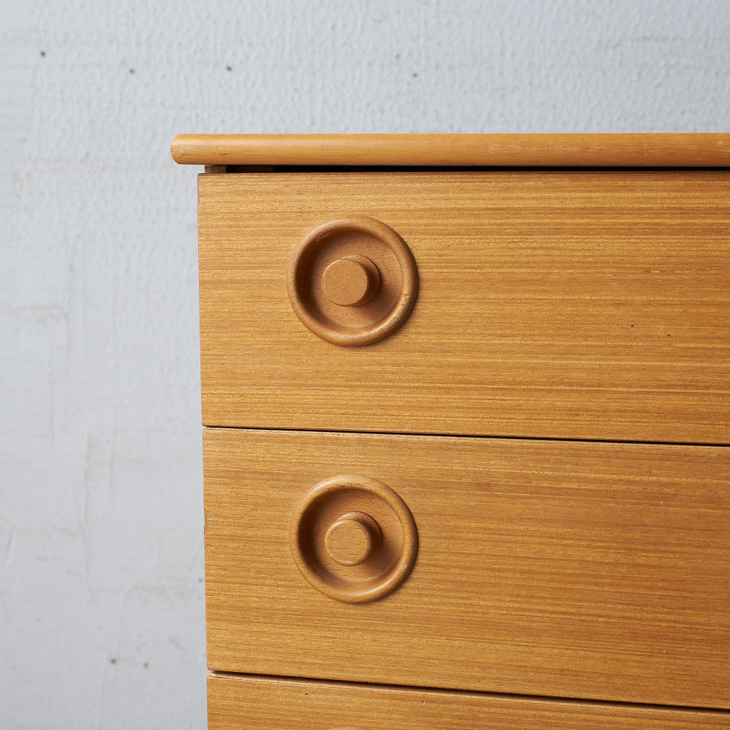 英国ヴィンテージ 4段チェスト