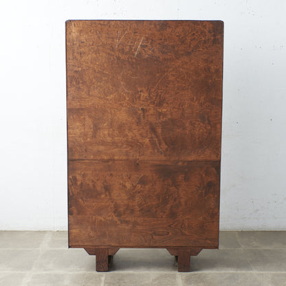 [67250] British classic Art Deco style bookcase