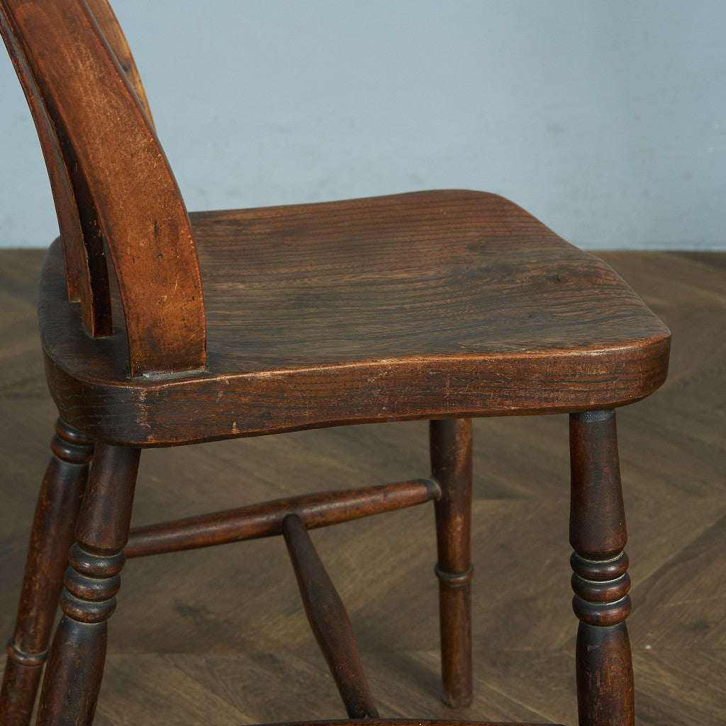 British antique kitchen chair #66129