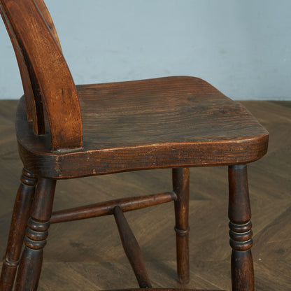 British antique kitchen chair #66129