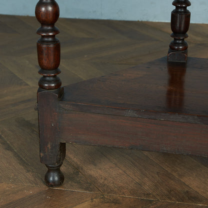 British classic oak side table #80476