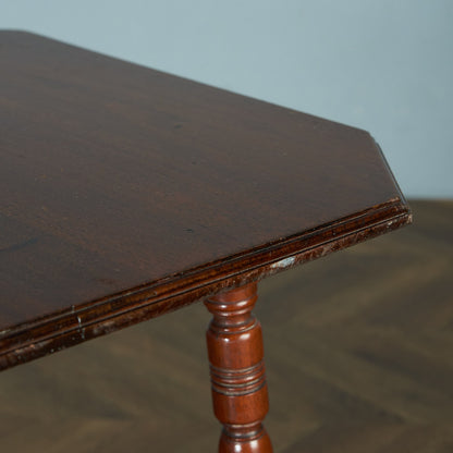 British antique side table #81709