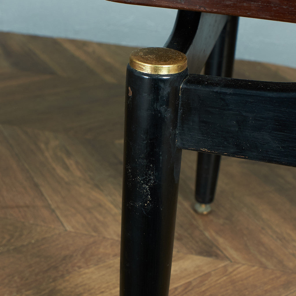 [67520][G-PLAN]Tola&amp;black coffee table (882)